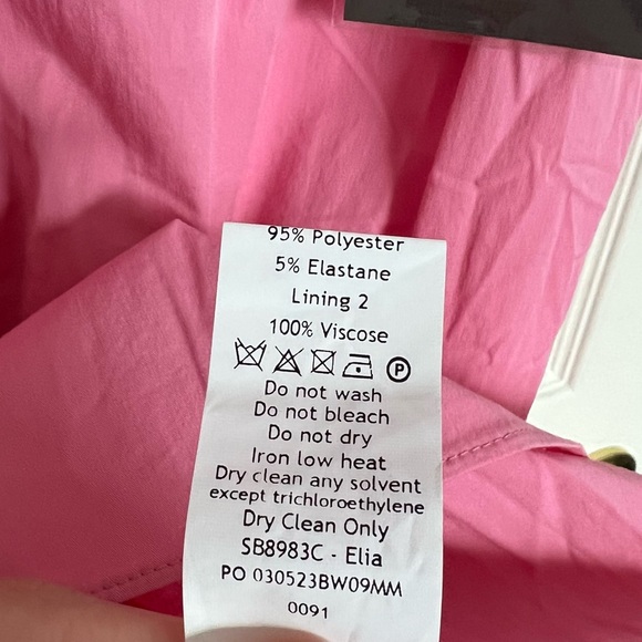 NWT House of CB French Pink Midi Tiered Elia Sundress - Picture 7 of 11